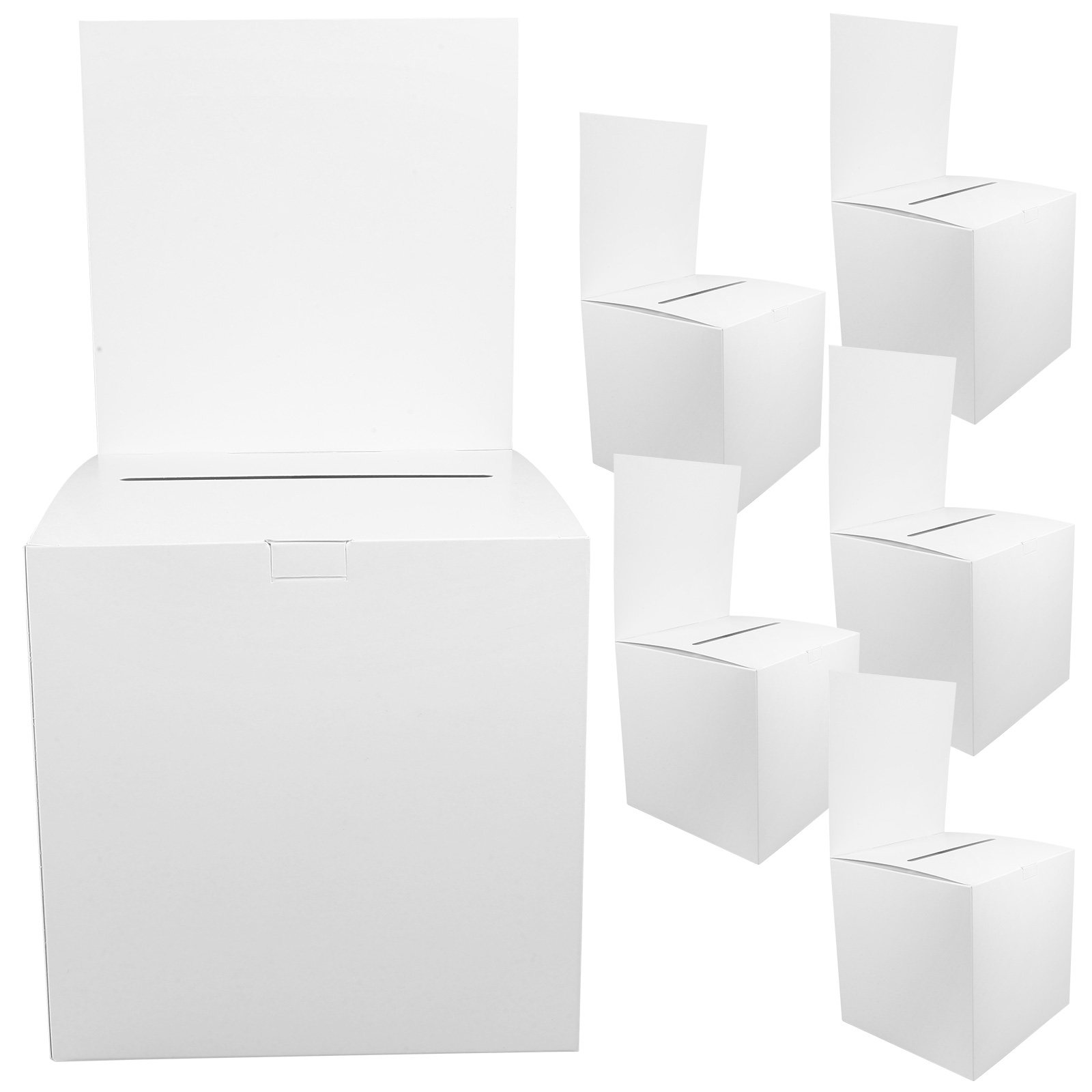 Party Games Night - 6Pcs Raffle Box Paper Multi-Functional Lottery