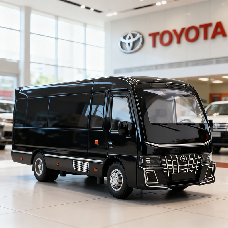 Party Games Bus - 1:33 Toyota Coaster BUS Alloy Model