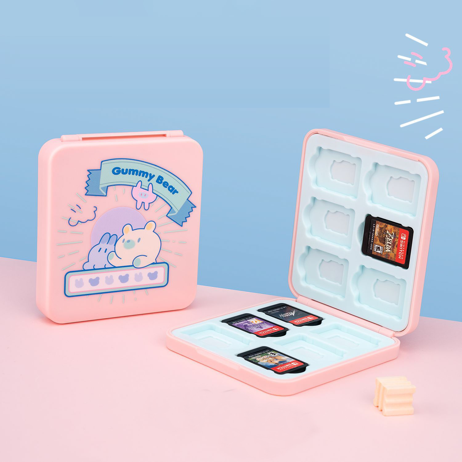 Hard Shell Game Cards Storage  - Party Games Nintendo review and price
