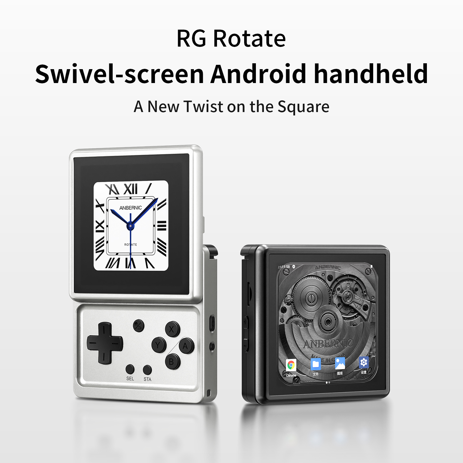 Anbernic RG Rotate Retro Handh - Party Games Stream review and price