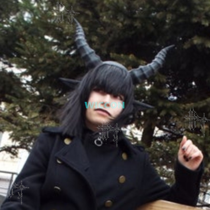 Black Devil Horn and Ears Head - Party Games Stream review and price