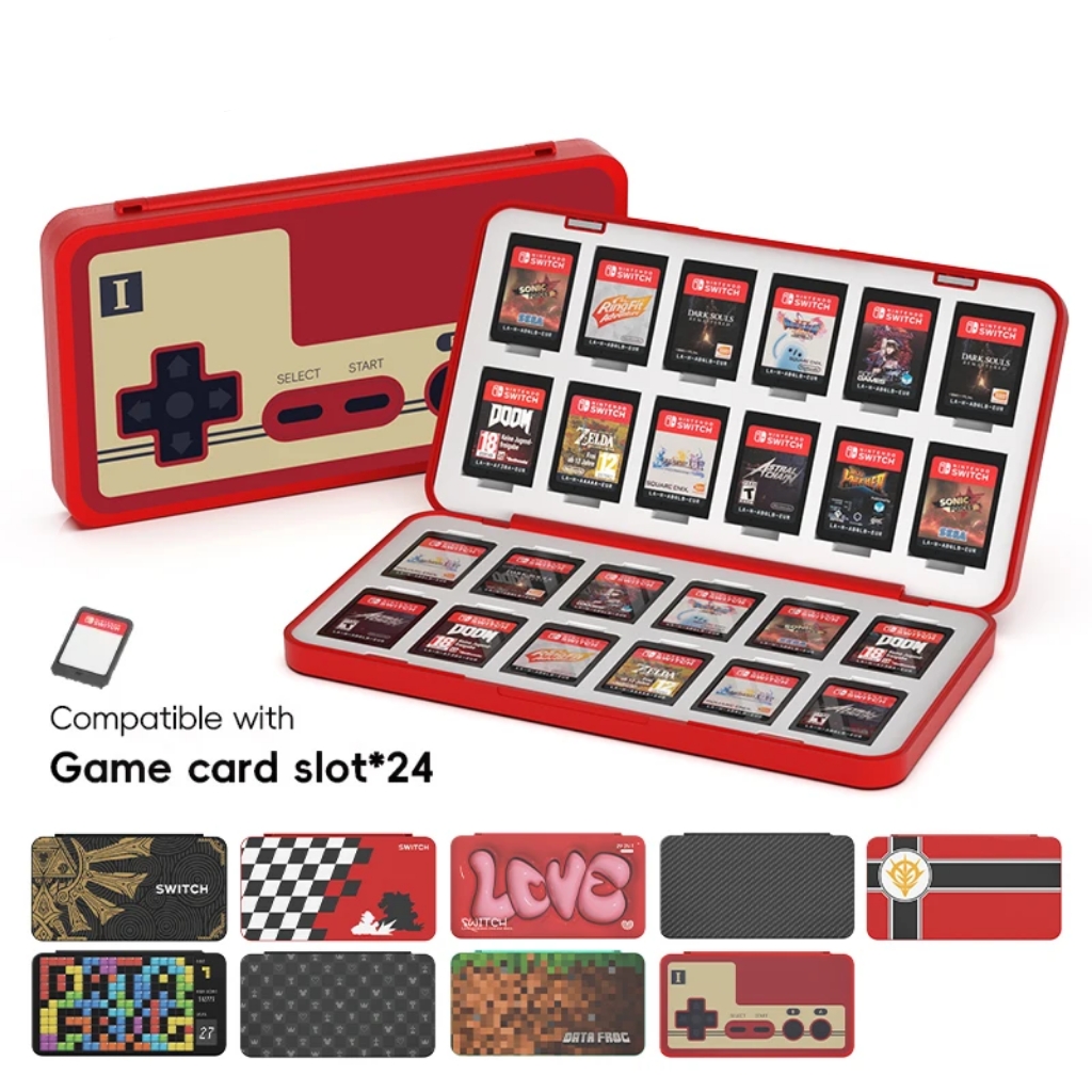 24 in 1 Game Card Case for Swi - Party Games Nintendo review and price