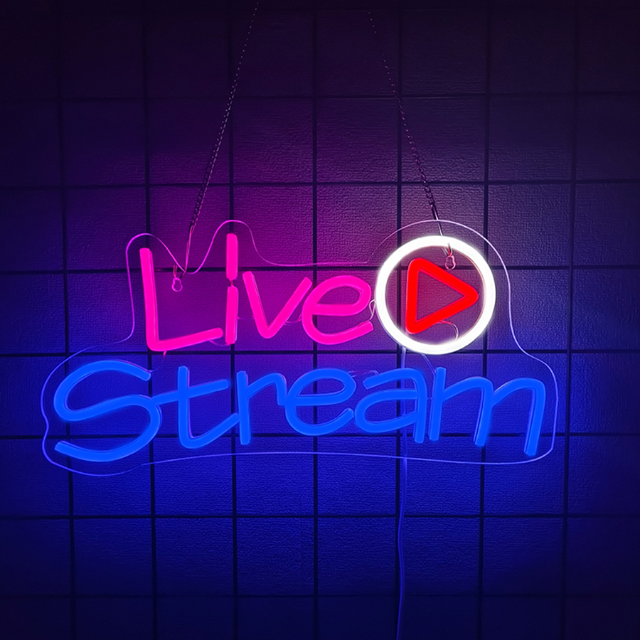 Live Stream Led Neon Sign, Wal - Party Games Stream review and price