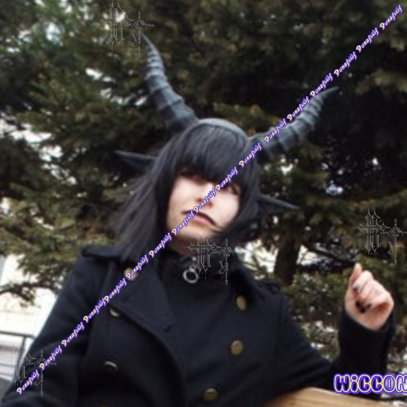 Black Devil Horn and Ears Head - Party Games Stream review and price