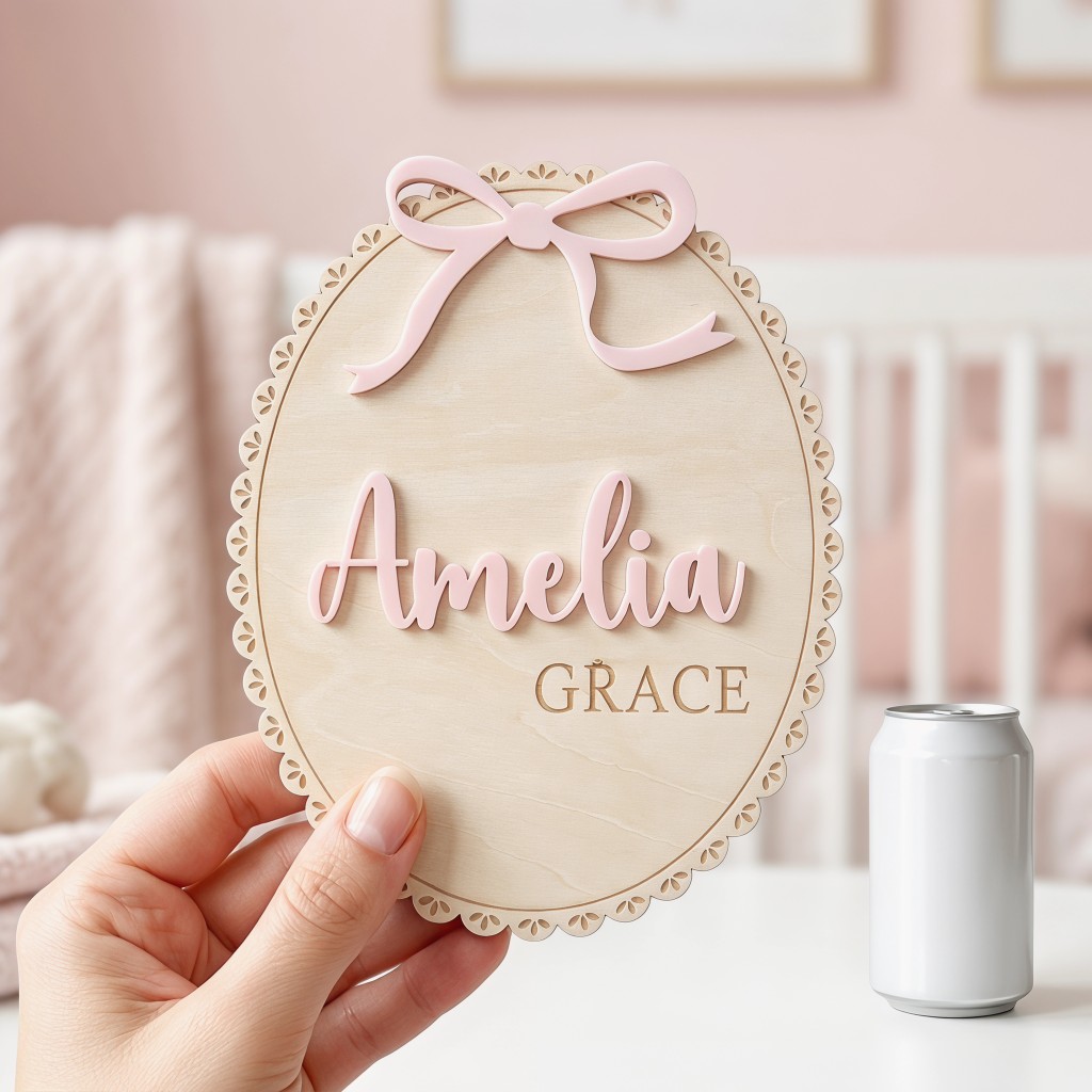 1Pc Custom Bow Lace Edge Baby  - Party Games Graduation review and price