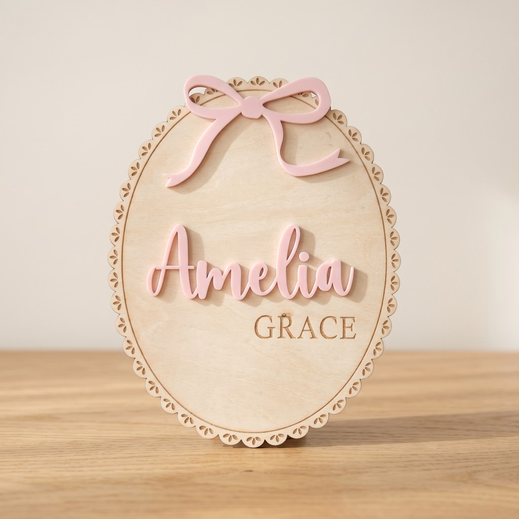 1Pc Custom Bow Lace Edge Baby  - Party Games Graduation review and price