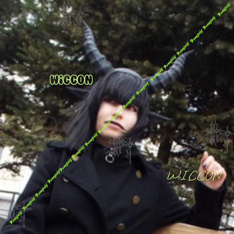 Anime Demon Cosplay Headpiece  - Party Games Stream review and price