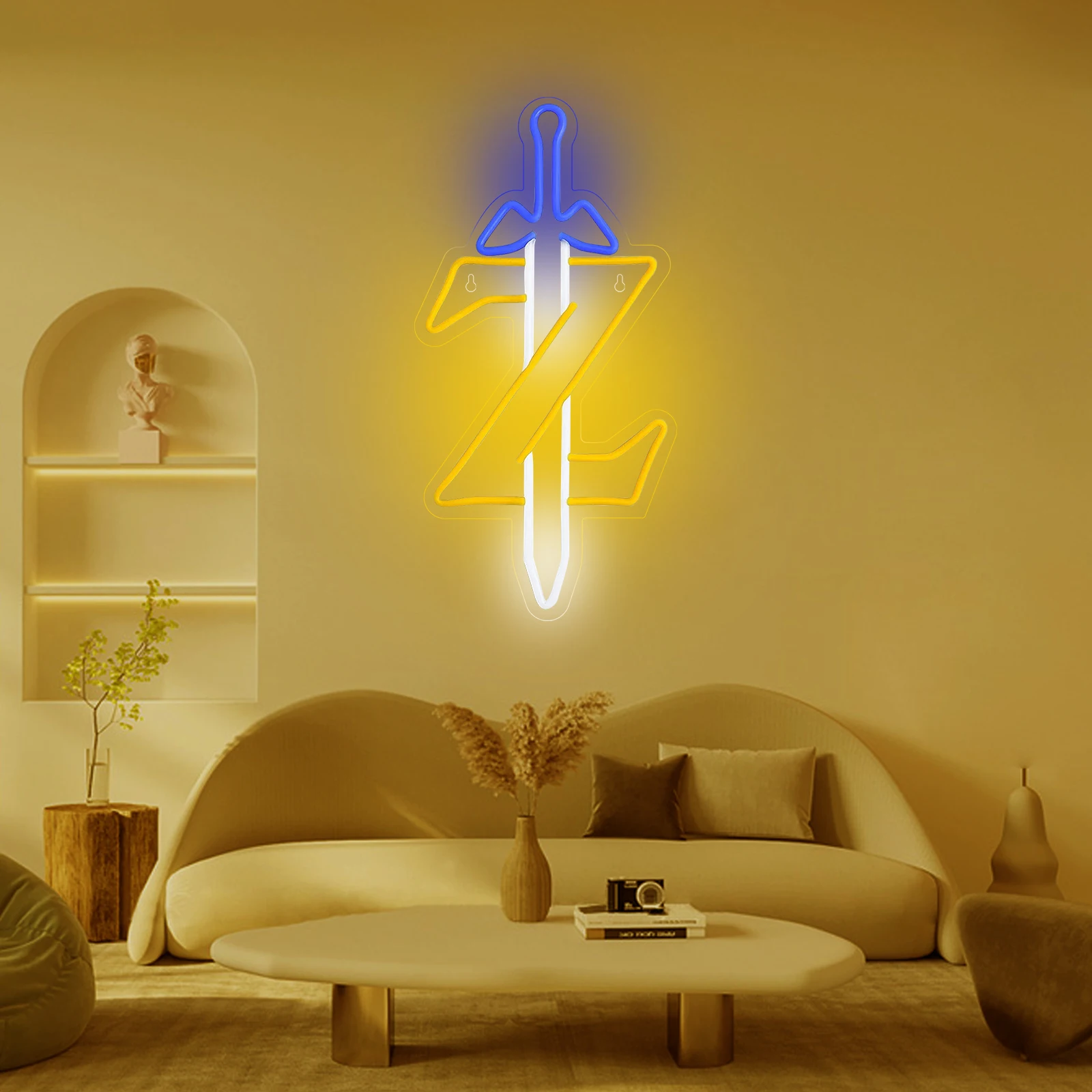 Sword Z LED Neon Sign Zelda Ga - Zelda Party Games review and price