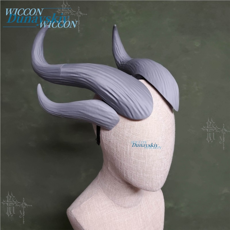 Curved Four Horned Demon Headb - Party Games Stream review and price