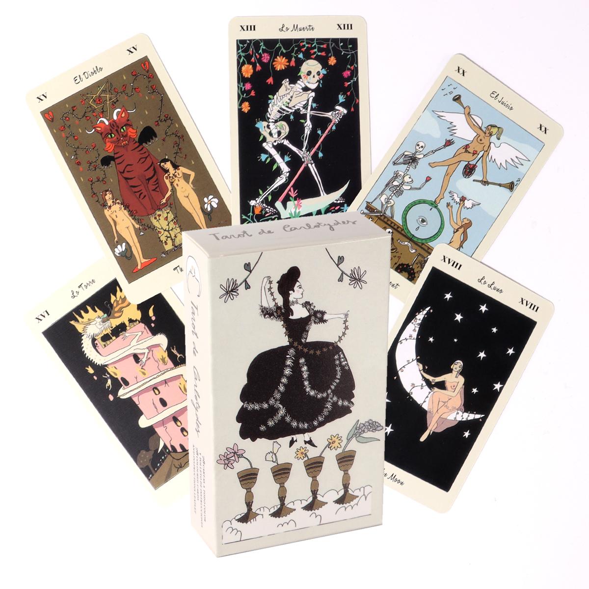 Tarot De Carlotydes Cards Poke - Party Games Entertainer review and price