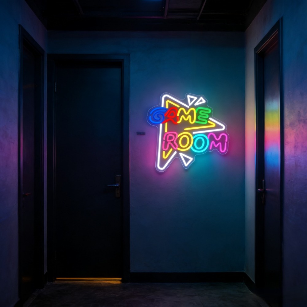 GAME ROOM LED Neon Sign Dimmab - Party Games Stream review and price