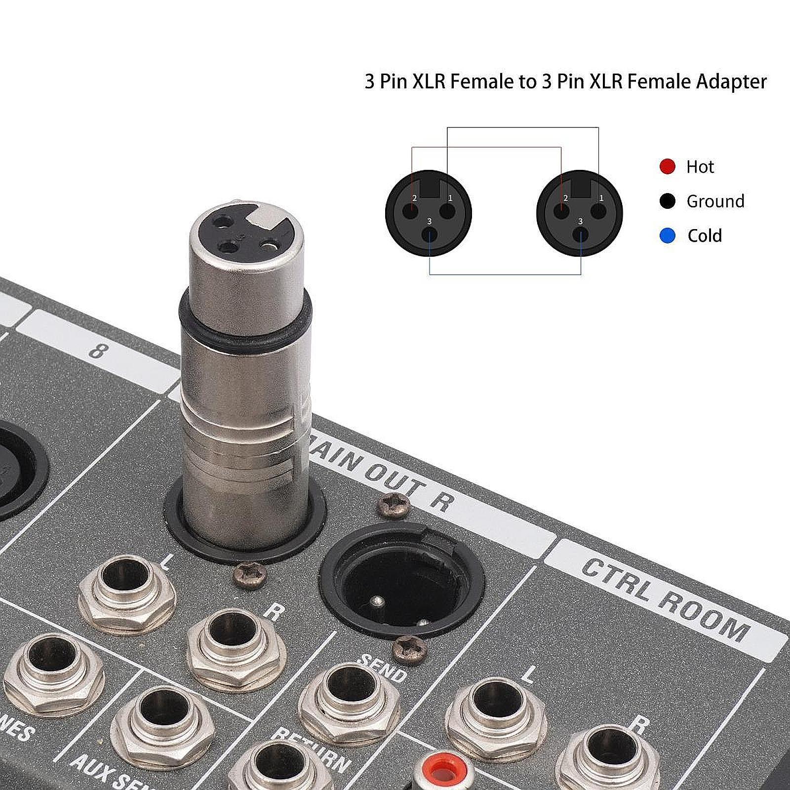 XLR Adapter Extension Coupler  - Party Games Stream review and price